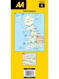 Wegenkaart 4 East Anglia