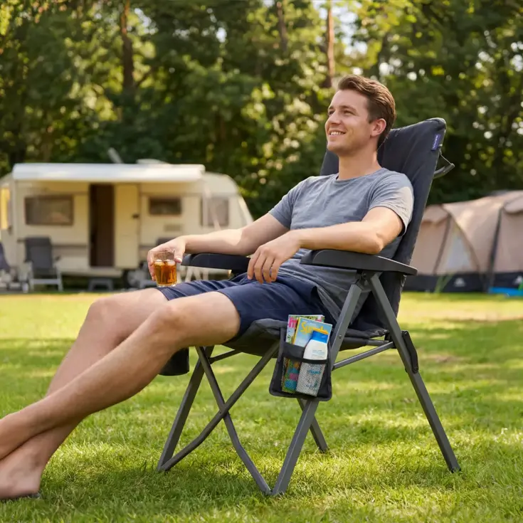 Campingstoelen Luxe - Opvouwbaar - 2-Pack - 150KG