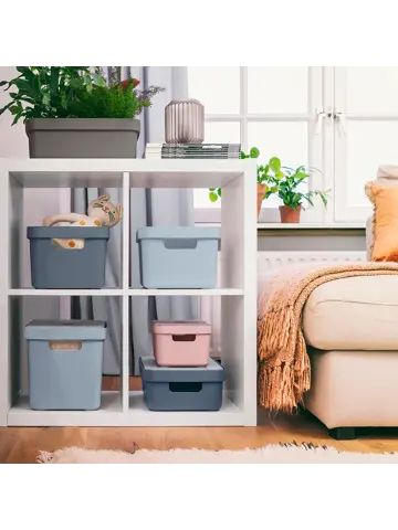 Sigma home - Opbergbox - 18L - 4-delig