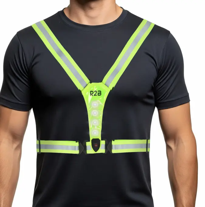 R2B Hardloopvest oplaadbaar