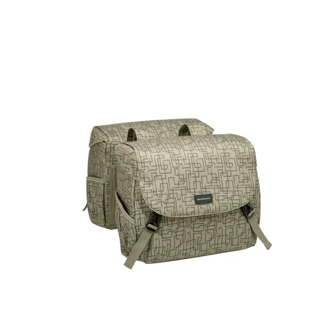 New Looxs tas dubbel Mondi Joy Ivy walnut 38L