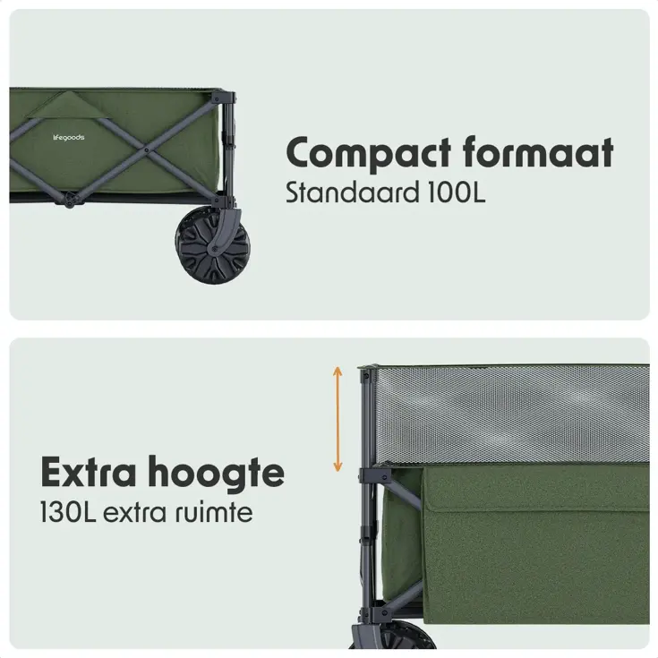 LifeGoods Bolderkar – 100KG