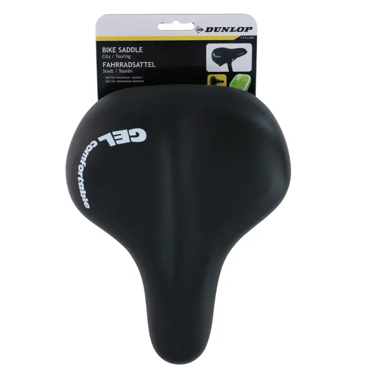 Fietszadel met Gel voor Stads- en Toerfiets