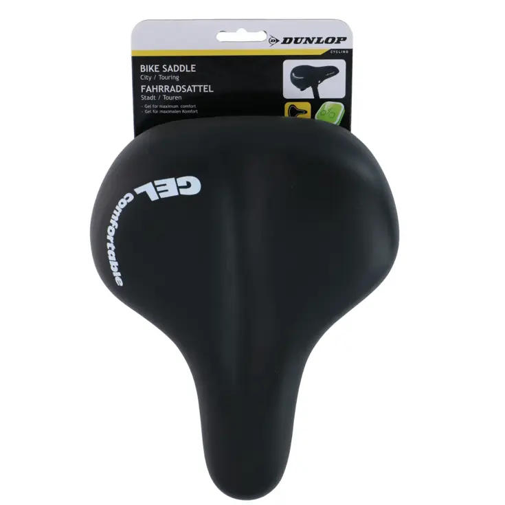 Fietszadel met Gel voor Stads- en Toerfiets