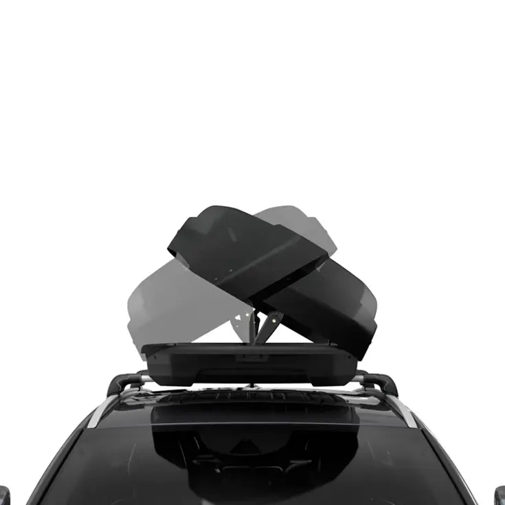 Thule dakkoffer Force M 400 liter Zwart Mat