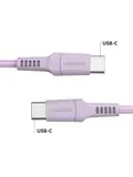Gevlochten USB-C naar USB-C kabel