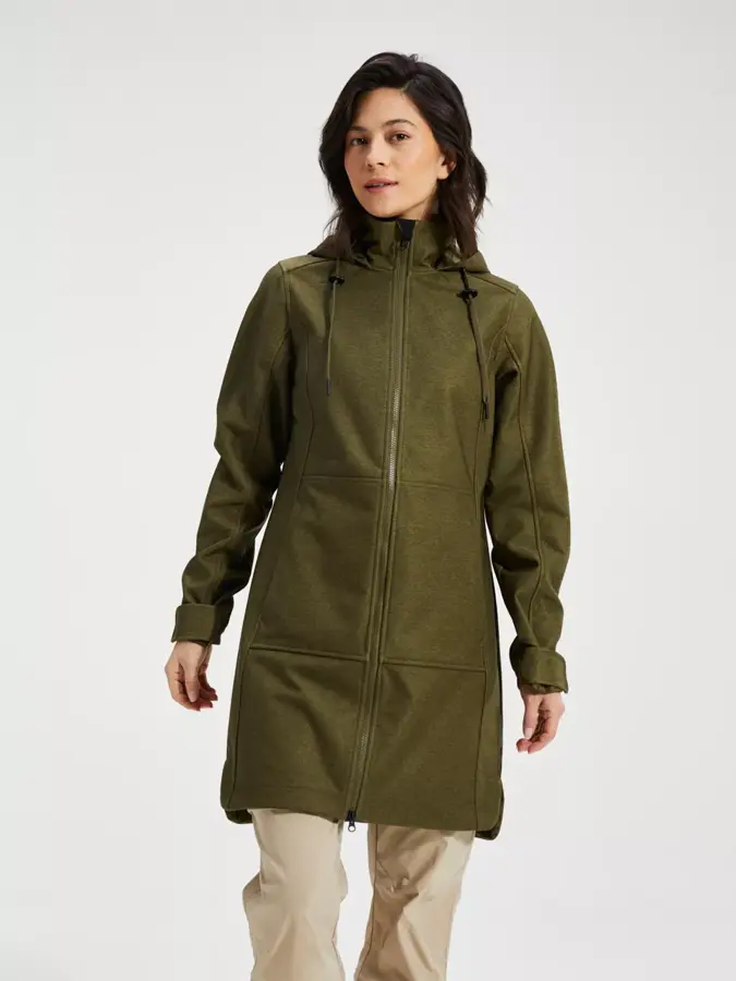 Terra – Softshell parka dames – Human Nature