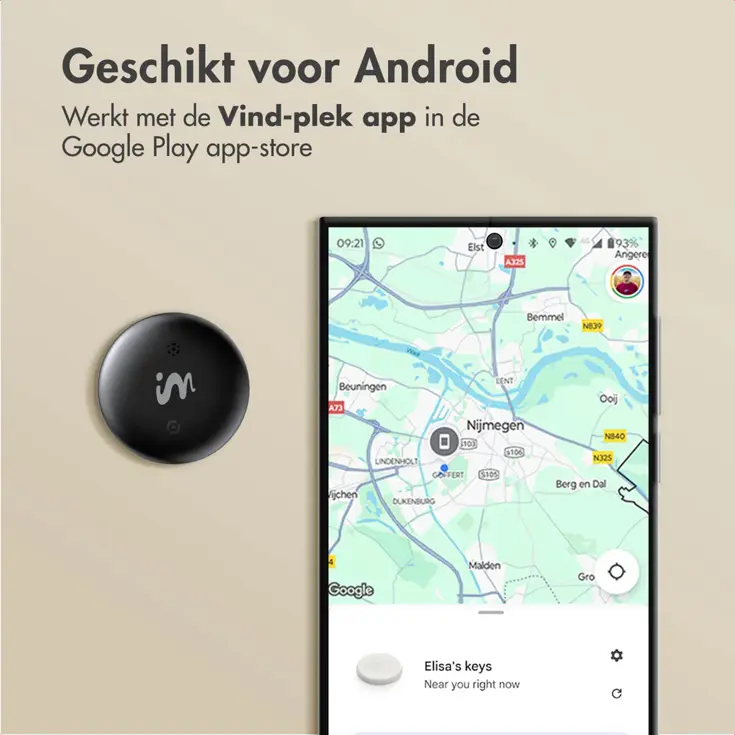 2-pack Bluetooth Trackers voor Android