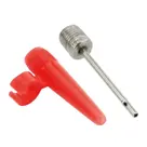 Voetpomp met dubbele cilinder en manometer