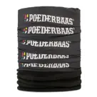 Poederbaas - Zwart Logo - Nekwarmer