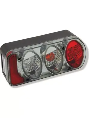 Complete lamp unit rechts fietsendrager - ANWB