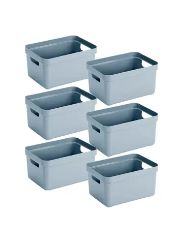 Sigma home - Opbergbox - 13L - 6-delig