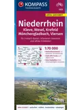 Fietskaart FK 3323 Niederrhein