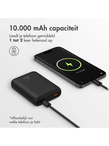 Compact Powerbank 10.000 mAh