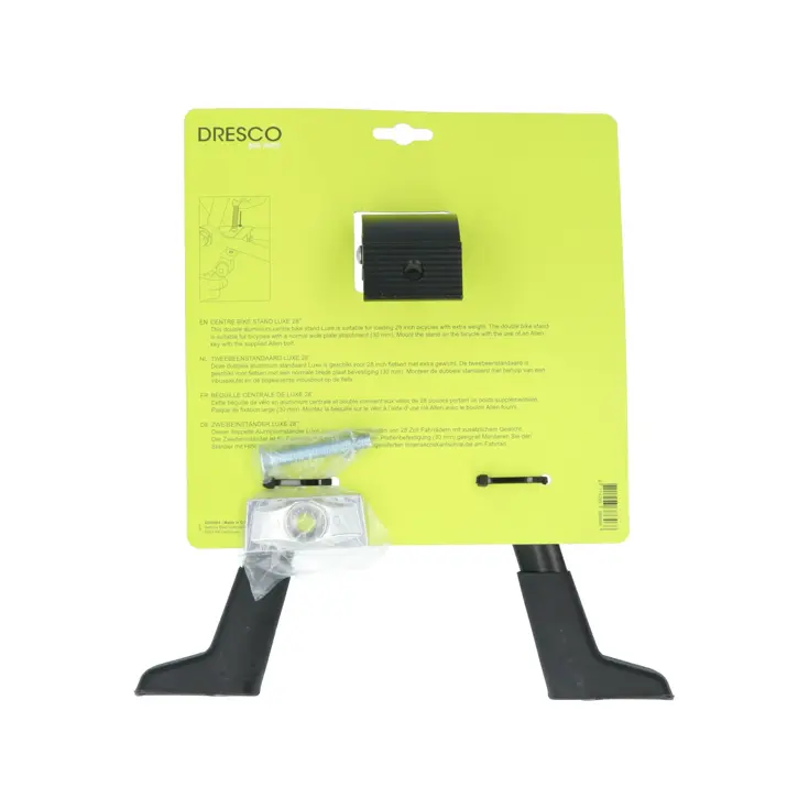 Dubbele aluminium standaard voor 28 inch E-Bikes