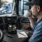 Compact koffiezetapparaat 12V