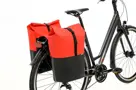 New Looxs fietstas Nyborg red/black 34L