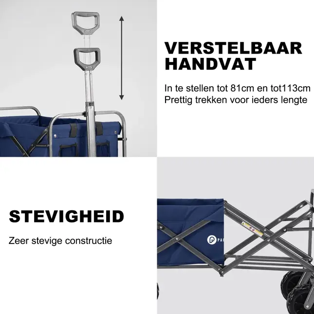 Packaway Opvouwbare Bolderkar 80KG