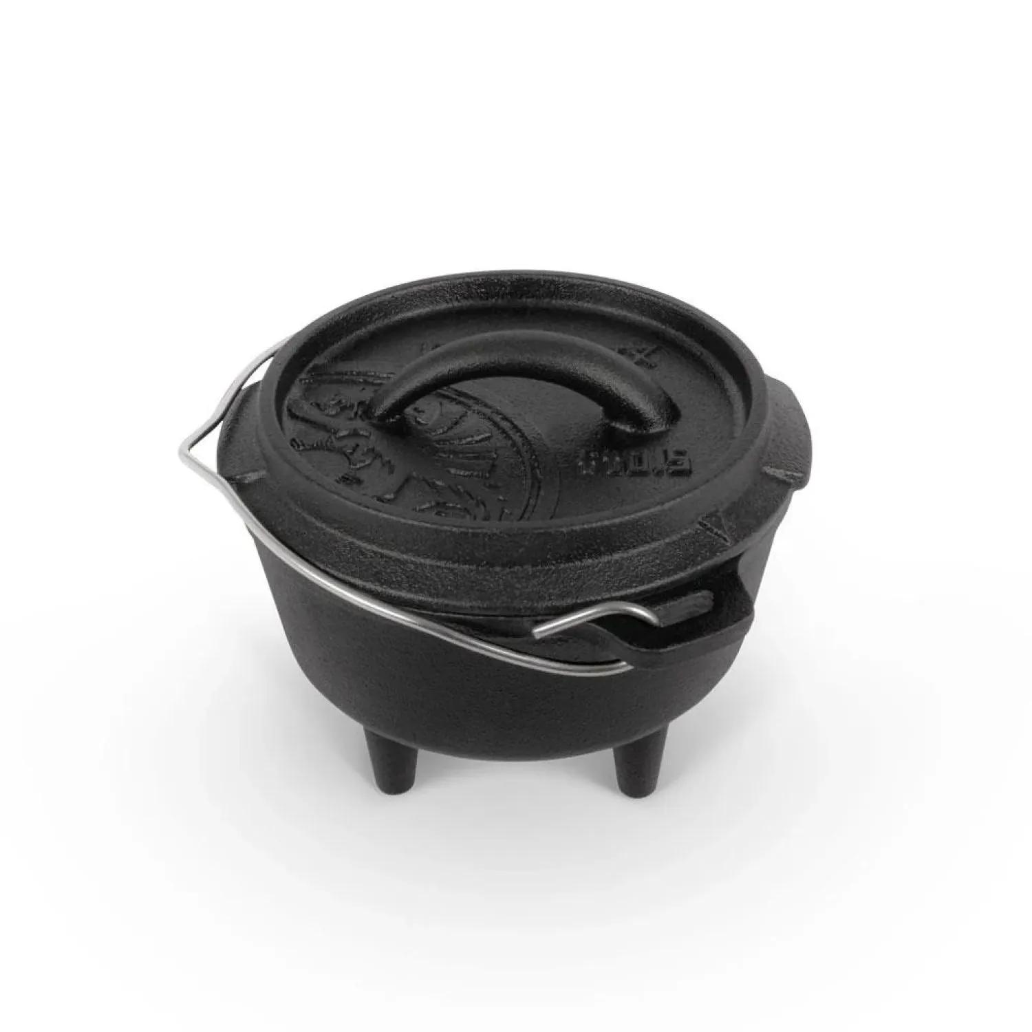 Petromax  Dutch Oven FT0,5 met pootjes  Zwart main product image