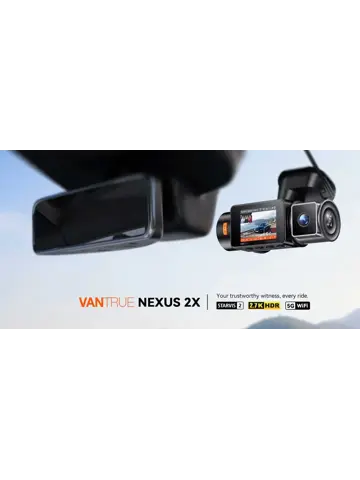 N2X Cloud 2K Wifi GPS dashcam