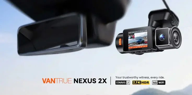 N2X Cloud 2K Wifi GPS dashcam