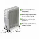 Profile Oliegevulde radiator 2500 W