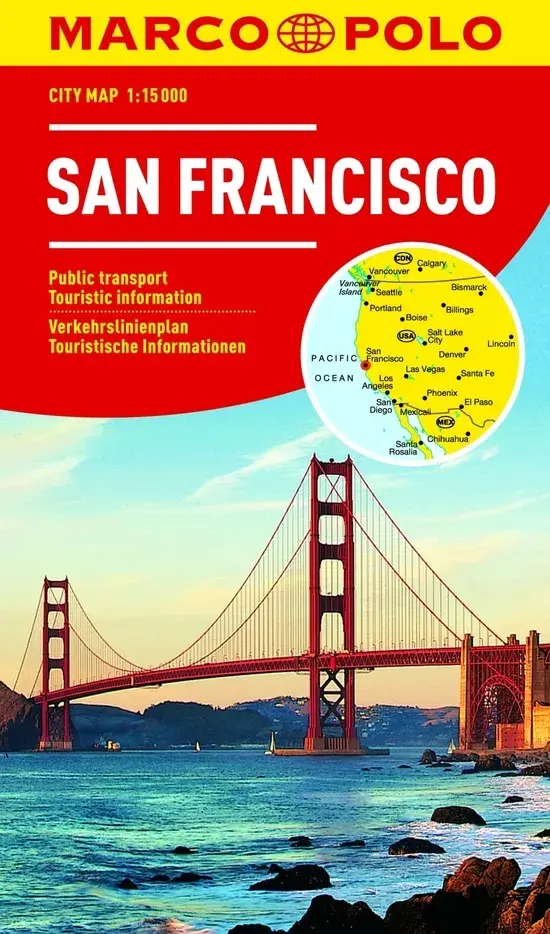 Stadsplattegrond City Map San Francisco